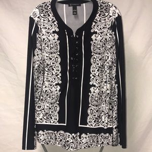 INC CONCEPTS CASUAL TOP EXCELLENT CONDITION LARGE